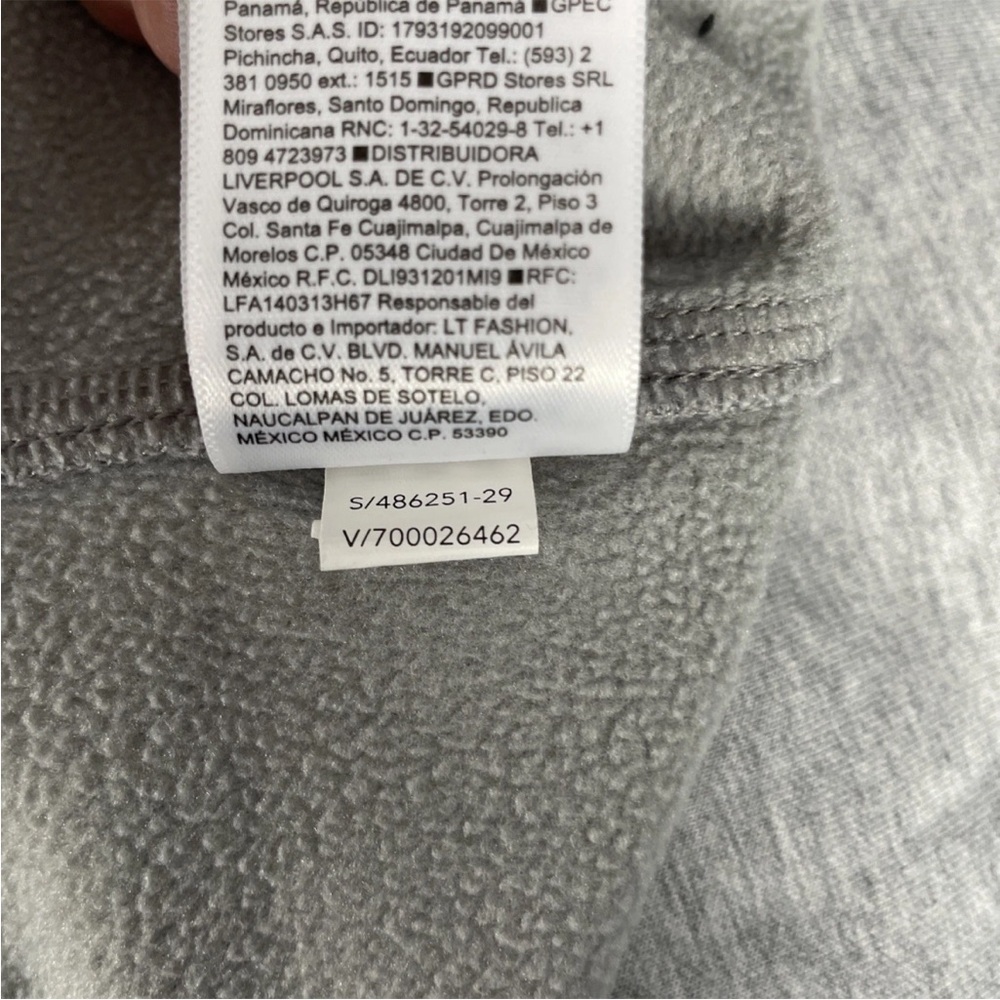 ATHLETA Triumph Hoodie Sweatshirt Jacket Size Small Grey Gym Workout #486251 - Picture 7 of 7